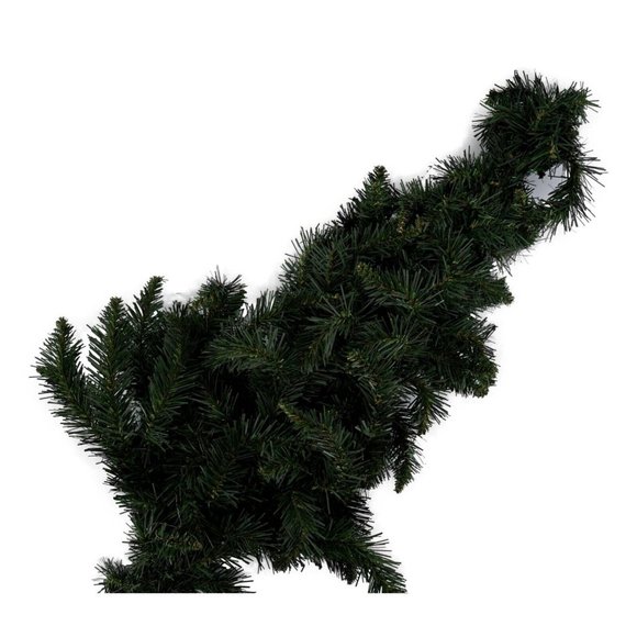 Artificial Christmas Tree Undecorated Unlighted Green Synthetic (No Base)